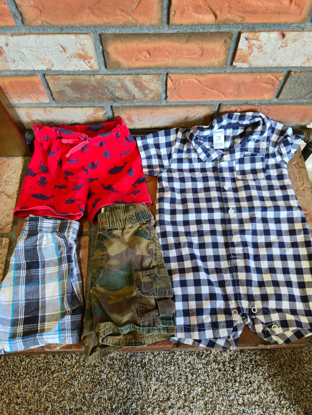 Baby Boy Shorts And Romper
